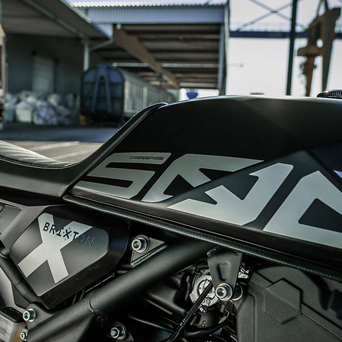 Scheinwerfer Gitter Für Brixton Crossfire 500 - Retro Mesh Schutz