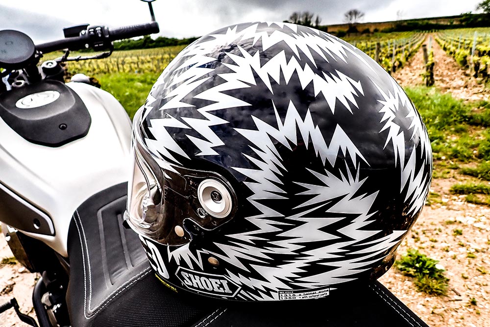 Casque intégral vintage - Shoei Glamster 06 - Neighborhood X DSC TC-5