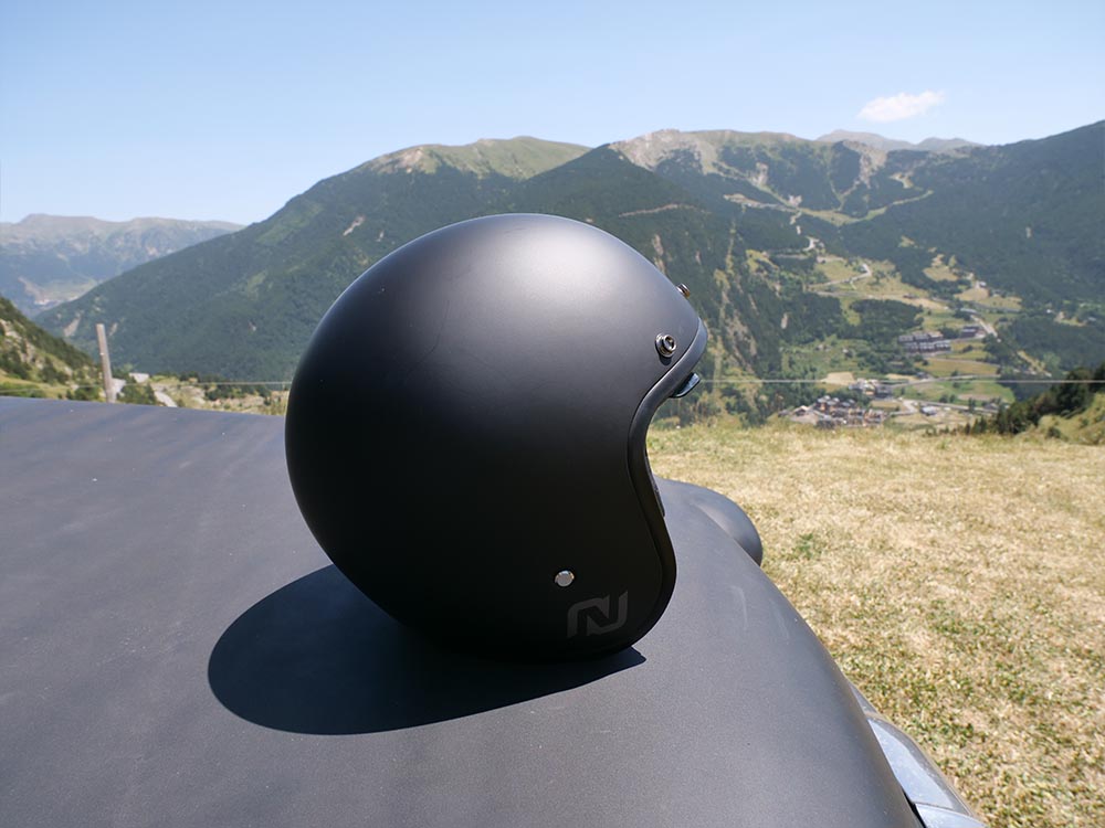 CASQUE JET NOEND SUN NOIR MAT - mbkleborgne