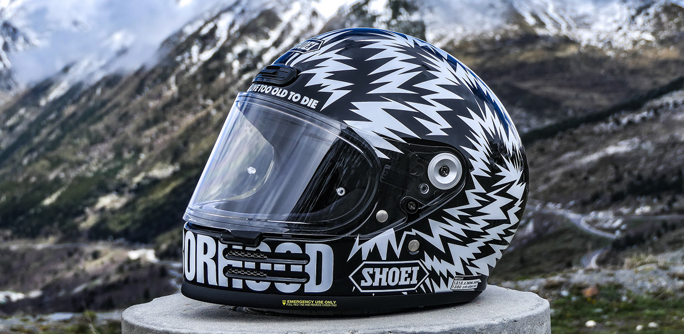 Casque intégral vintage - Shoei Glamster 06 - Neighborhood X