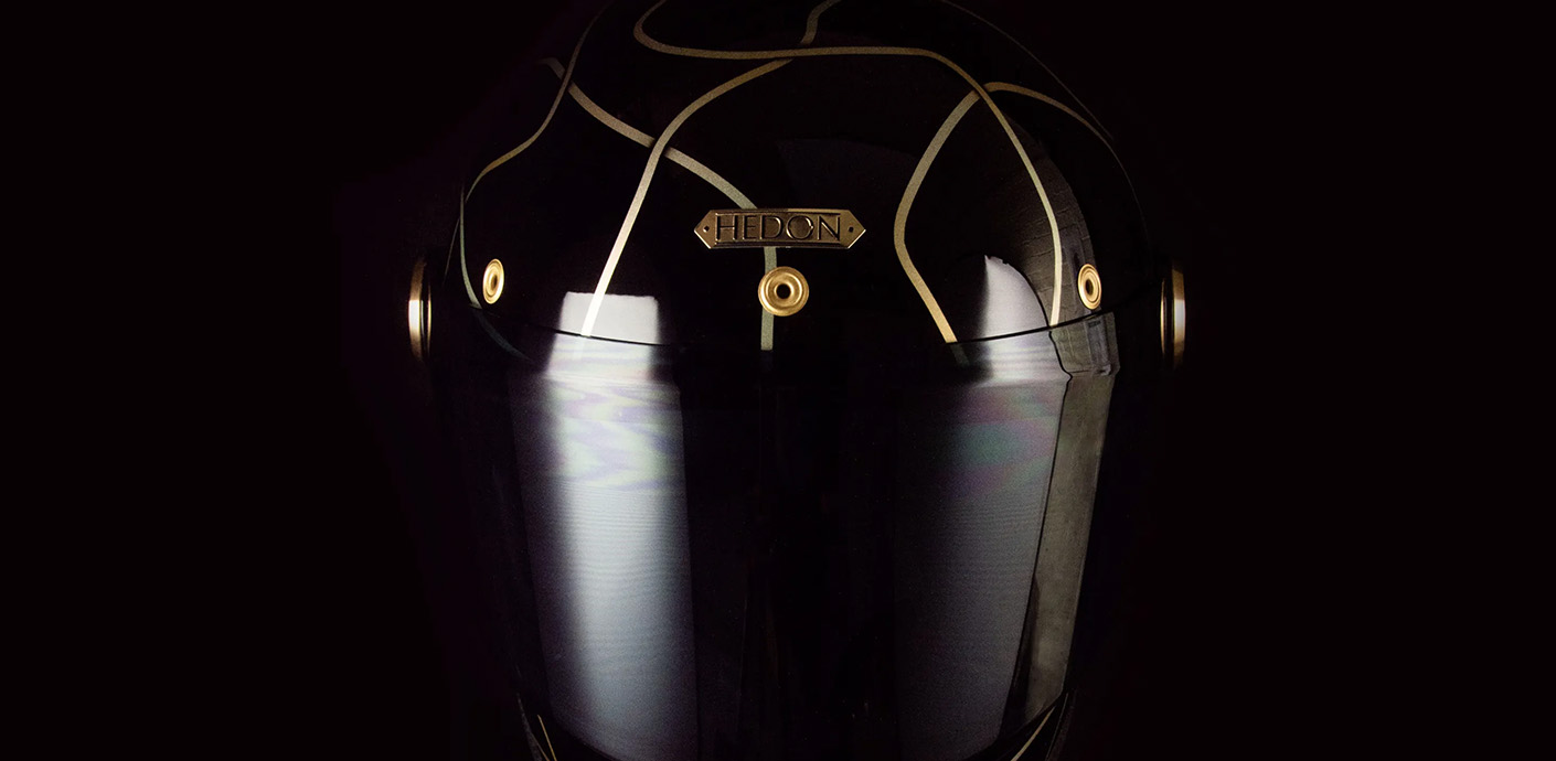 Casque Moto Vintage Demi-coque Collection "Fusils", Taille M, En Cuir (simili) - Occasion