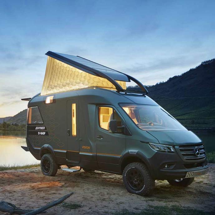 Hymer Vision Venture Concept, un nouveau concept de van autonome et design