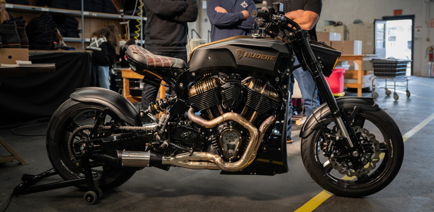 “The Velos“ le roadster Roadster de la marque Audette.