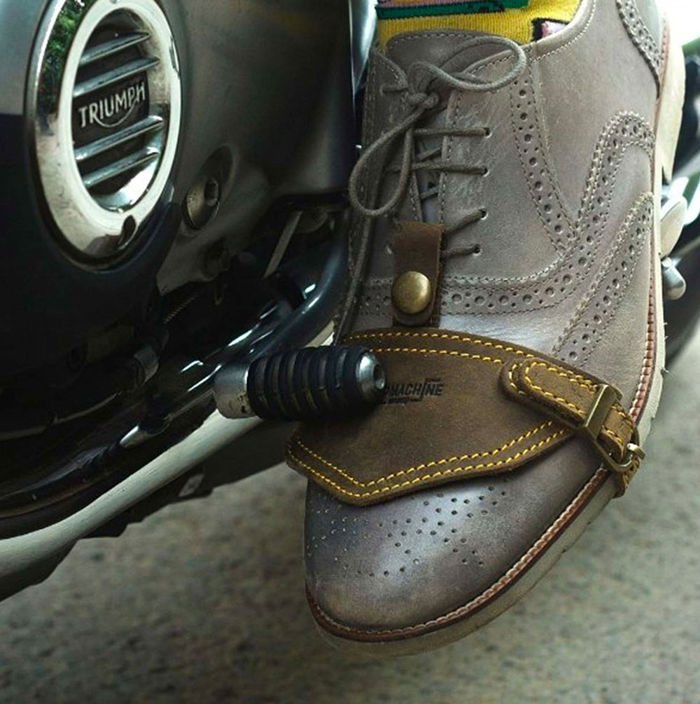Protège chaussure selecteur - Équipement moto