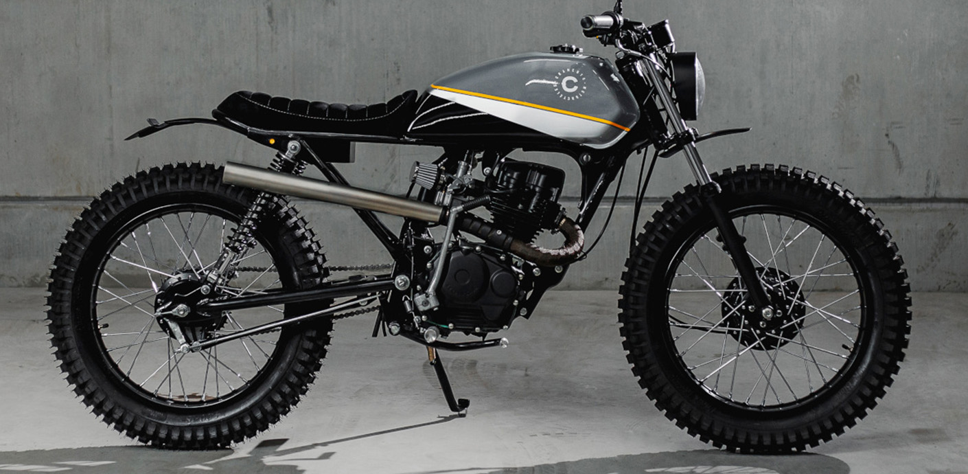 honda cg 125 scrambler tyres