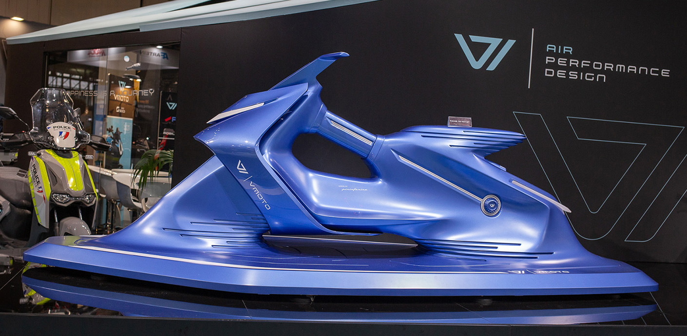 Le scooter électrique Vmoto Pininfarina