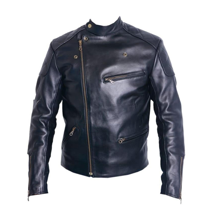 Gilet Moto En Cuir Pour Homme - Style Tactique Avec Patchs Brodés Et Poches